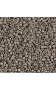 Miyuki delica Beads 11/0 - Galvanized matted pewter DB-1169